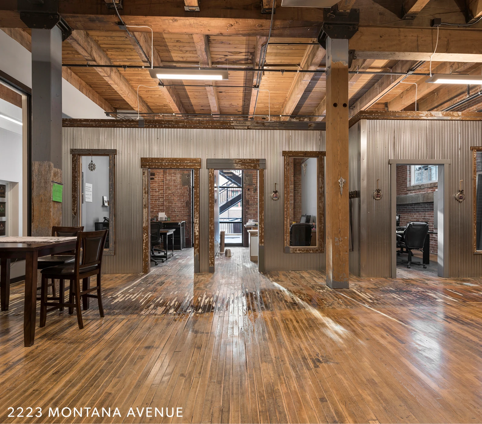 Interior of Griffin’s historic Montana Avenue property